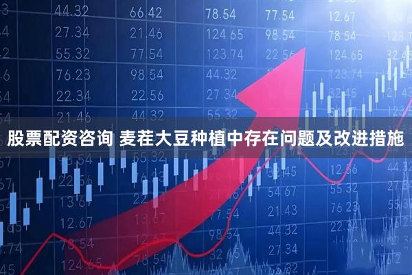 股票配资咨询 麦茬大豆种植中存在问题及改进措施