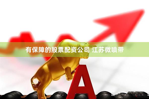 有保障的股票配资公司 江苏微喷带